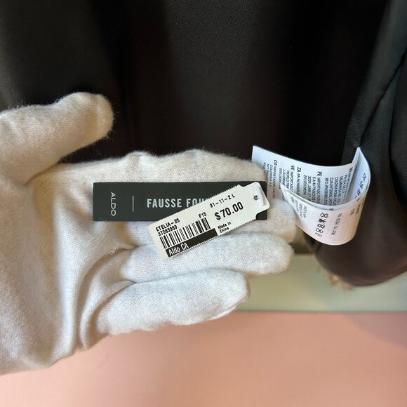 NWT Aldo Faux Fur Vest - Picture 8 of 8